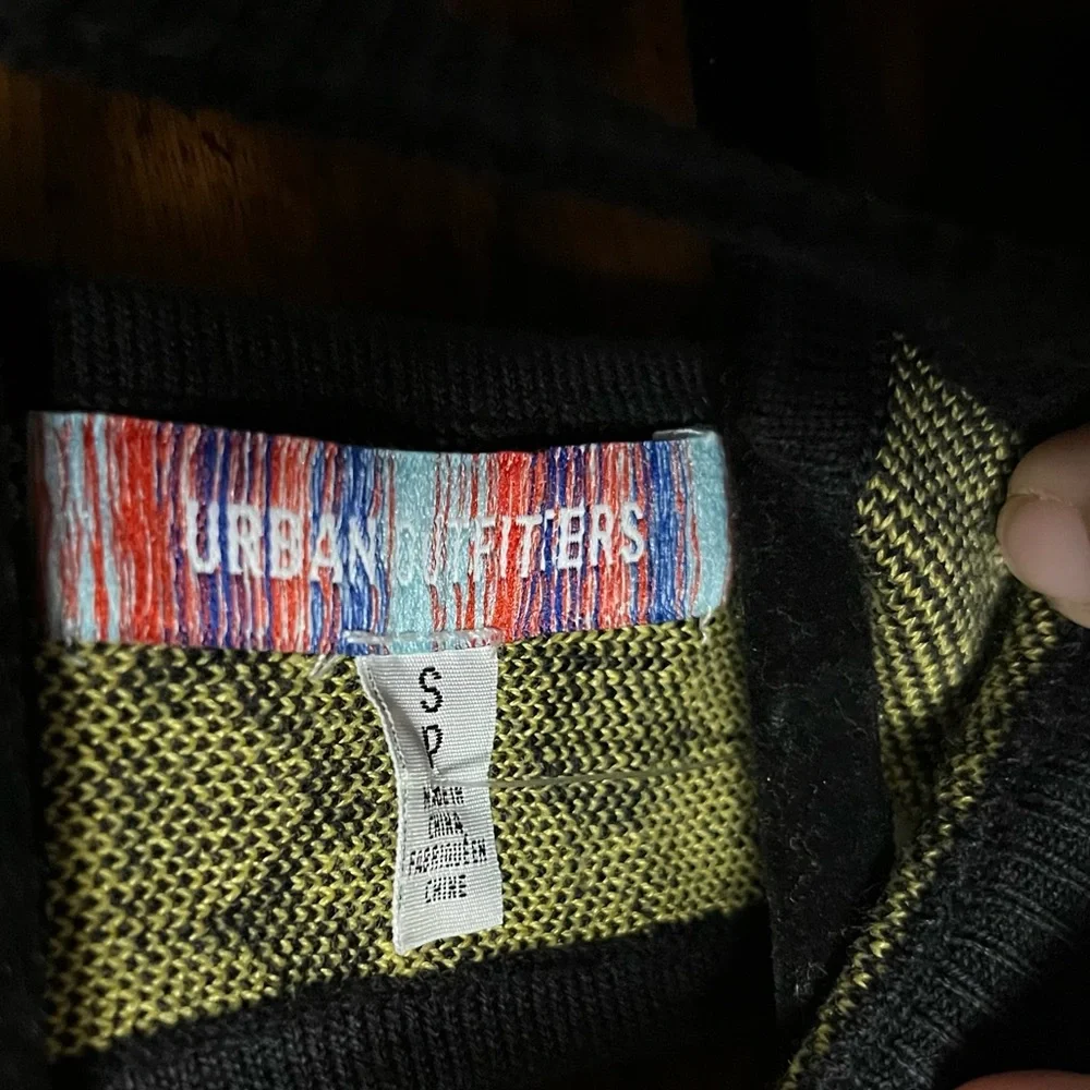 NWT! Urban Outfitters Charlie Sunflower Knit Mini Dress - Picture 10 of 12